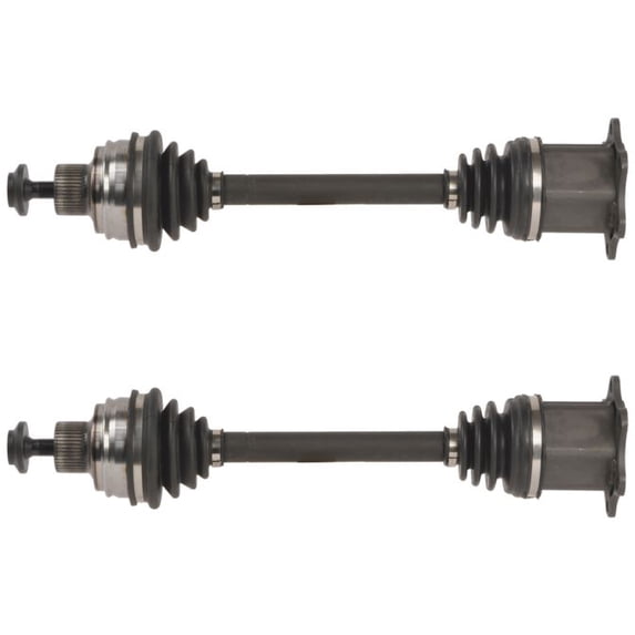 Pair Front Left Right CV Drive Axle For Audi A4 Quattro & A5 Quattro - BuyAutoParts