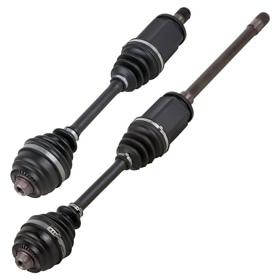 Pair Front Left Right CV Drive Axle For BMW 535i 535d 528i 640i xDrive AWD F10 - BuyAutoParts