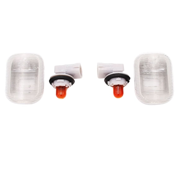 Pair Front Left Right Clear Side Markers Light for Toyota Celica ZZT231 Supra