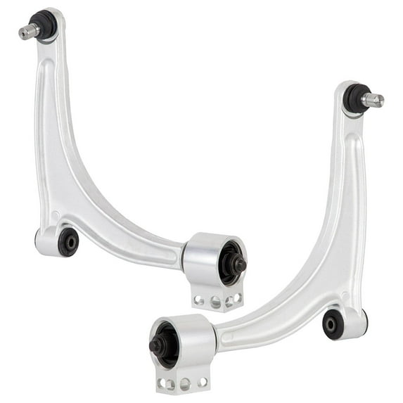 Pair Front Left & Right Lower Control Arms w/ Bushings & Ball Joints For Chevy Malibu Pontiac G6 & Saturn Aura - BuyAutoParts