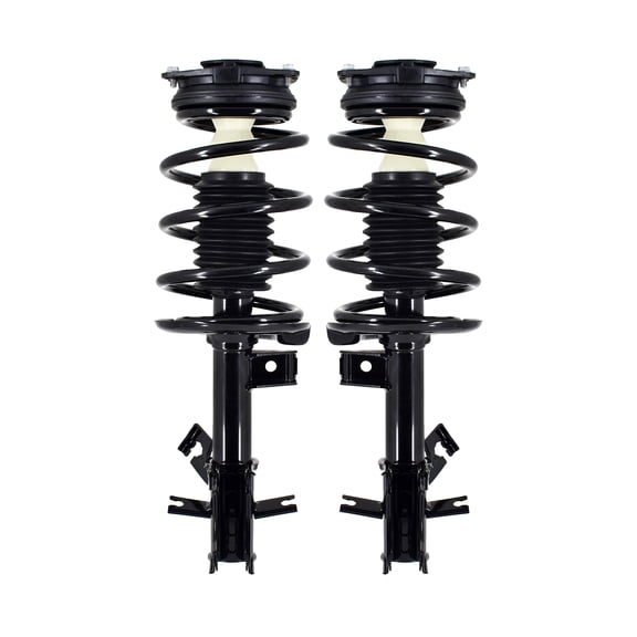 Pair Front Left-Right Quick Complete Strut - Coil Spring Fit 2007-2012 Nissan Sentra
