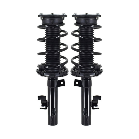 Pair Front Left-Right Quick Complete Strut-Coil Spring For 2004-2013 Mazda 3