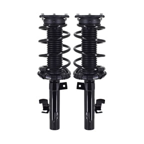 Pair Front Left-Right Quick Complete Strut-Coil Spring For 2004-2013 Mazda 3