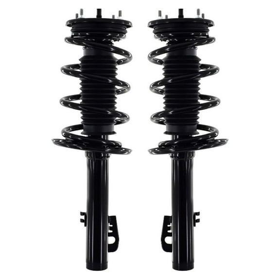 Pair Front Left-Right Quick Complete Strut - Coil Spring For 2010-2012 Ford Flex