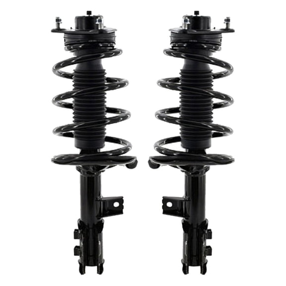 Pair Front Left-Right Quick Complete Strut-Coil Spring For 2010-2013 Kia Forte Koup FWD