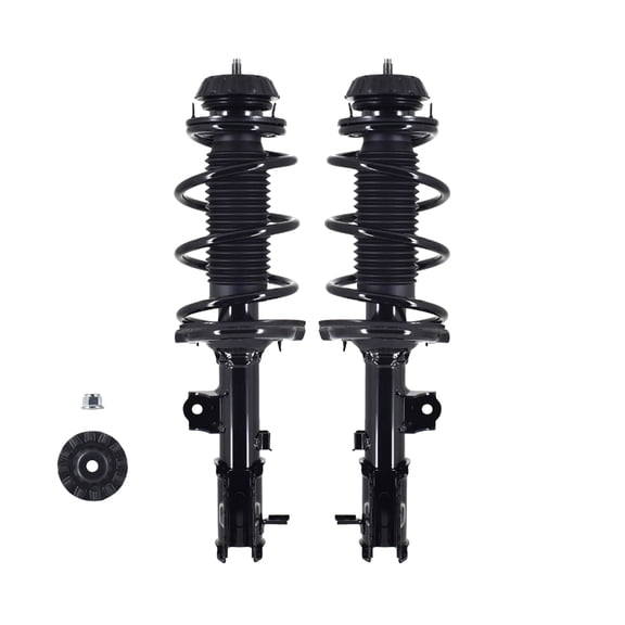 Pair Front Left-Right Quick Complete Strut-Coil Spring For 2012-2017 Kia Rio
