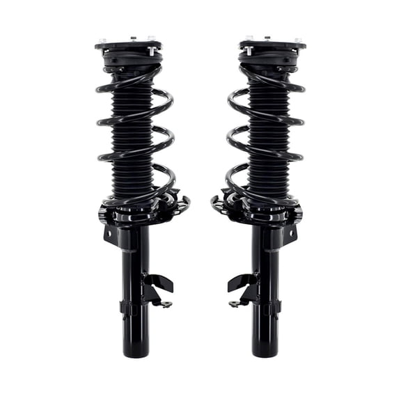 Pair Front Left-Right Quick Complete Strut - Coil Spring For 2014-2018 Ford Focus