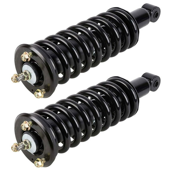 Pair Front Left Right Shock Strut w/ Spring For Nissan Frontier V6 2005 2006 2007 2008 2009 2010 2011 2012 2013 2014 - BuyAutoParts