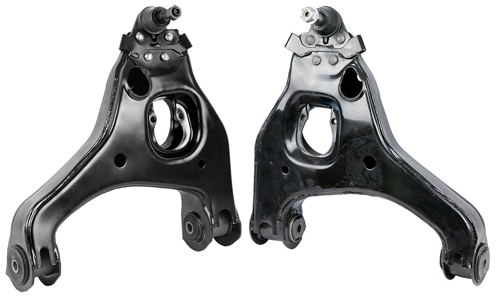 Pair Front Control Arm With Lower Ball Joints – For Chevy Silverado GMC Sierra 1500, Forged OE Spec