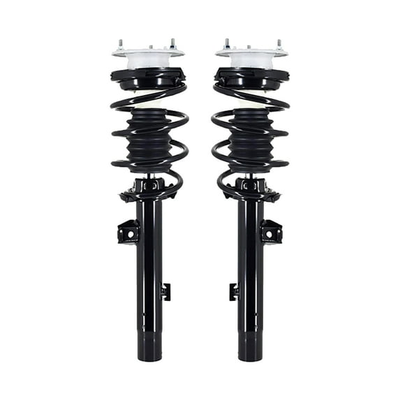 Pair Front Quick Complete Strut - Coil Spring For 2009-2011 BMW 335D RWD Exc. Sport Suspension