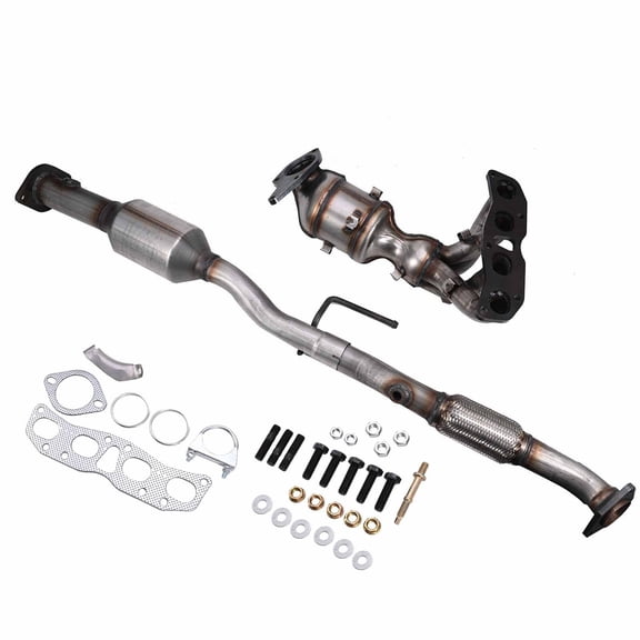 Pair Front Rear Catalytic Converters For 2007-2013 Nissan Altima 2.5L Direct-Fit