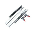 thumbnail image 1 of Pair Full Extension Undermount Drawer Slides Soft Close Concealed Bottom Mount with Rear Bracket Concealed Drawer Runners, 1 of 8
