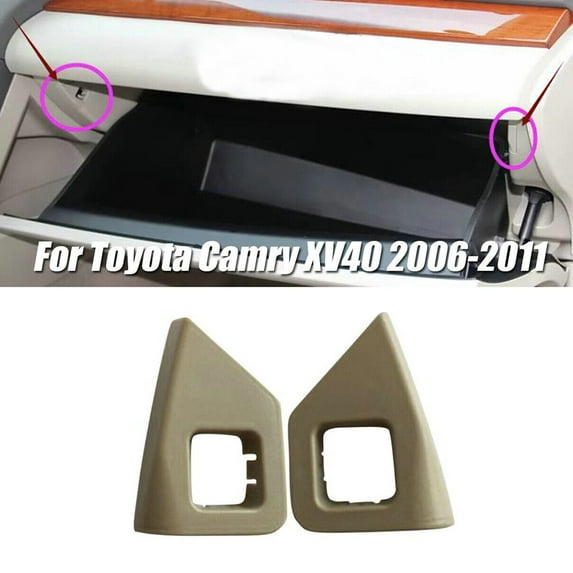 Pair Glove Box Tool Storage Buckle L+R for Toyota for Camry 2006-11 Accessories