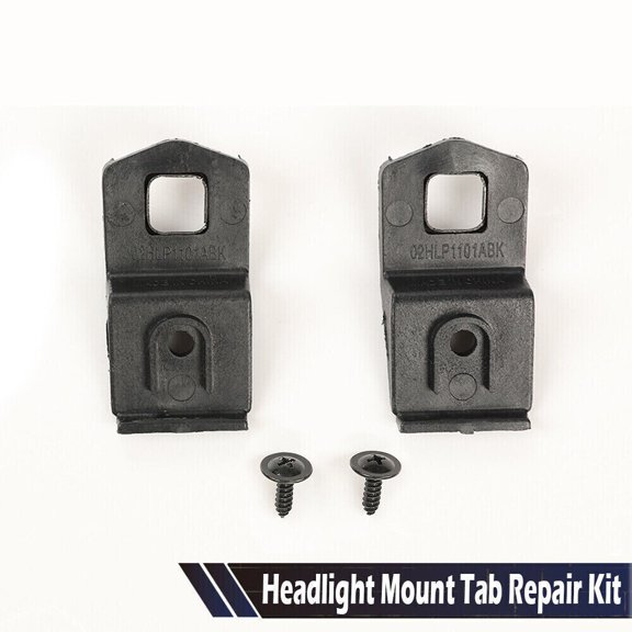 Pair Headlight Bracket Tab Mounting Repair Kit Fit BMW 3 Series E92 E93 320 325i