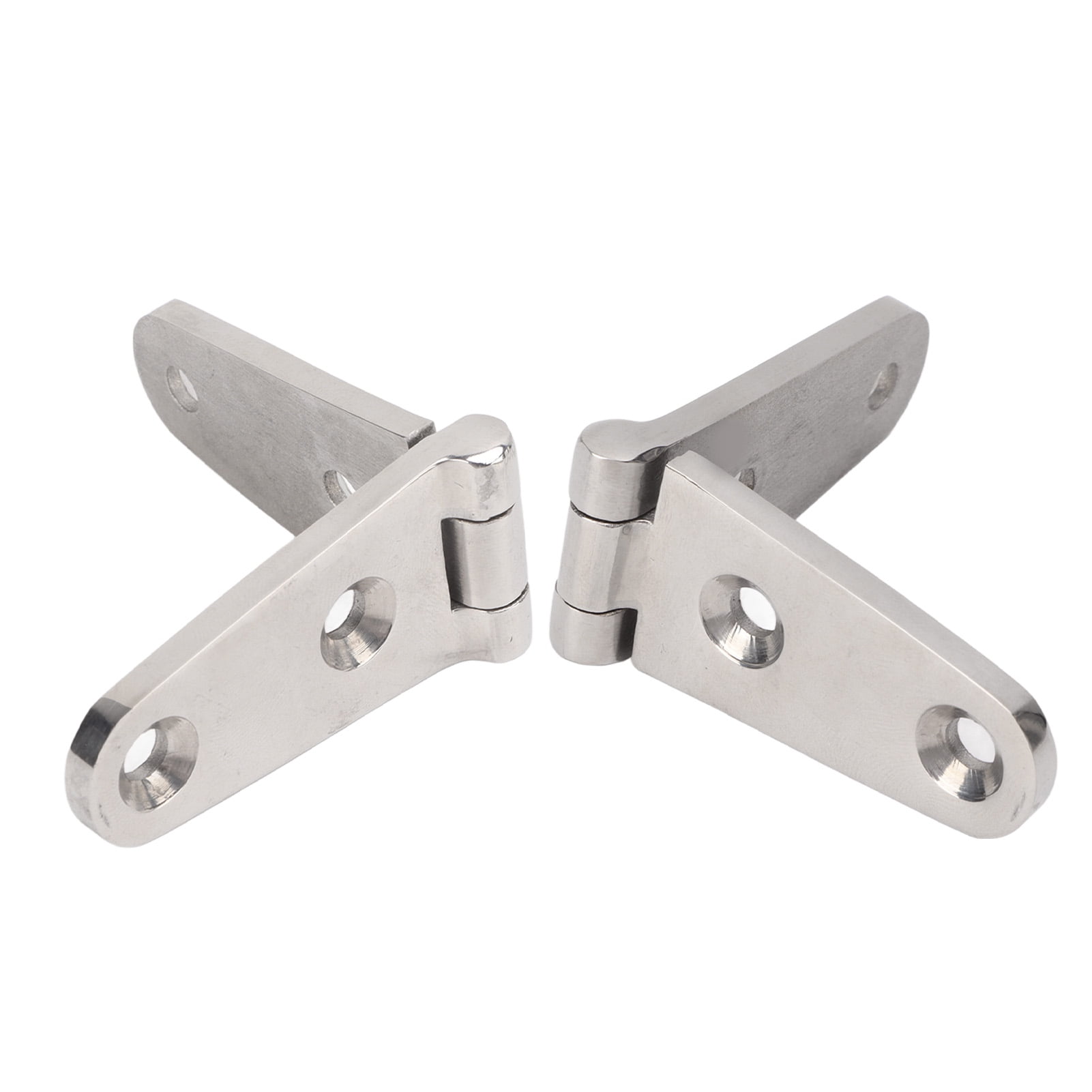 Pair Heavy Duty Strap Hinge With Holes, Marine Strap Hinge 316