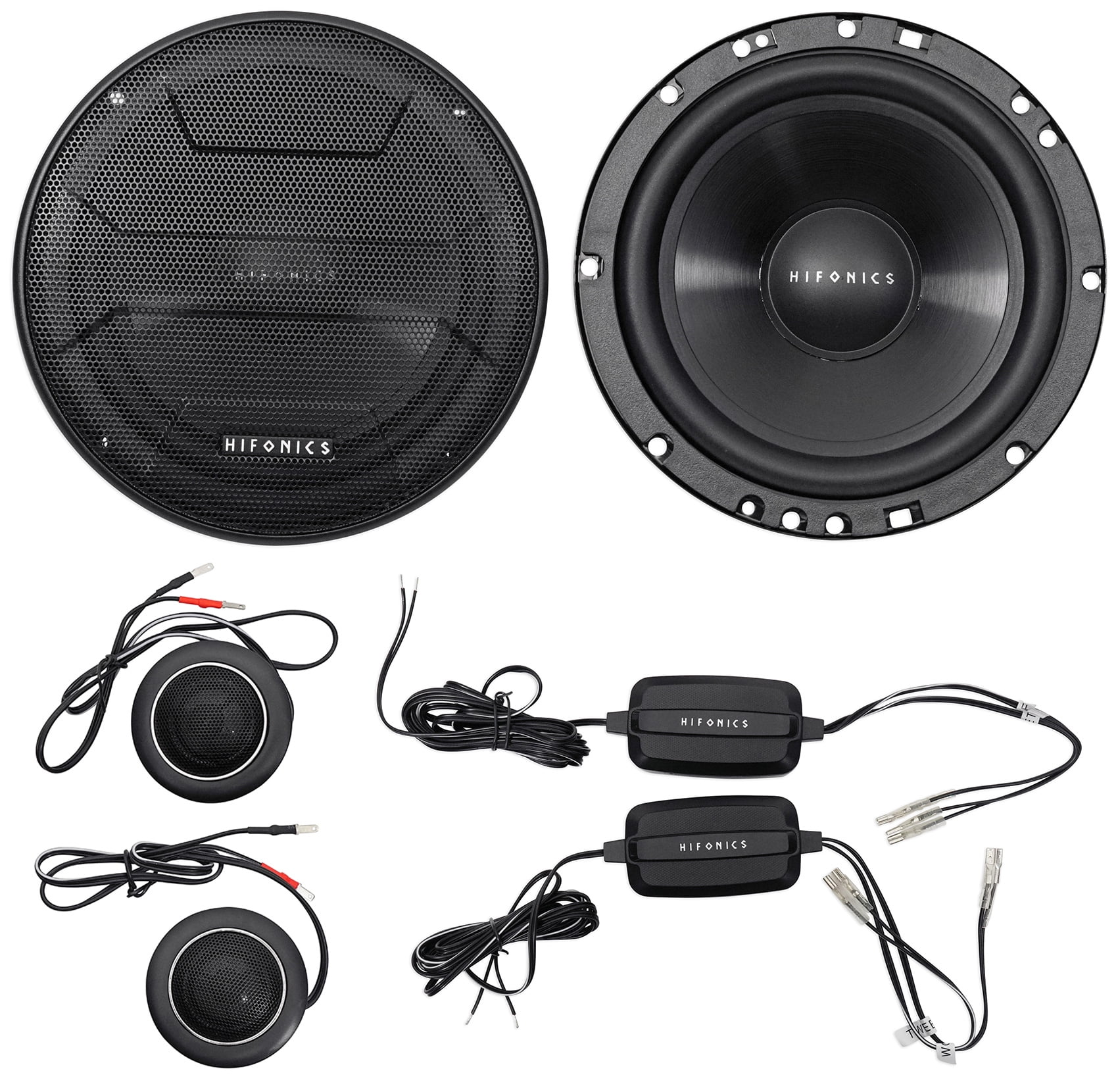 Pair Hifonics ZS65C 6.5" 400 Watt Component Car Audio Speakers