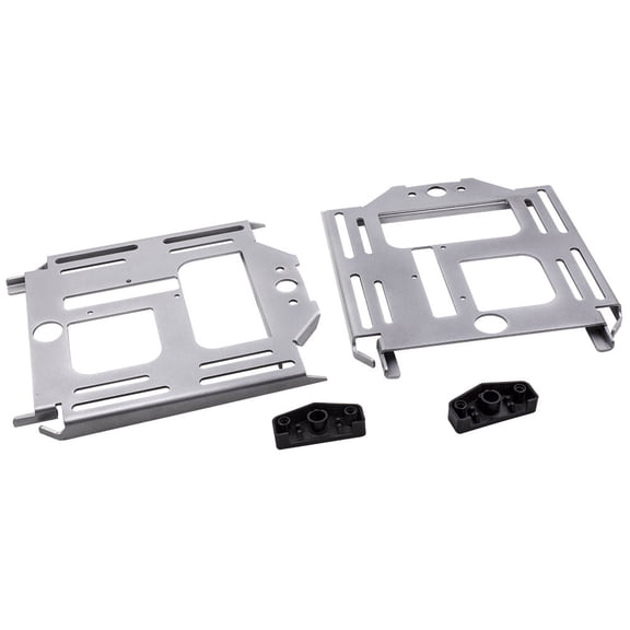 Pair of Interchangeable Seat Bases for Polaris RZR 570 900 S XP to 1000 XP Conversion, Interior Seat Mounting Replacement Parts, SKU 61919372, Front and Rear Seat Compatibility
