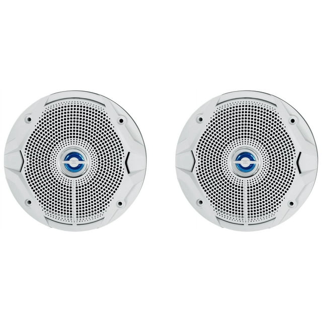 Pair JBL MS6520 6.5" 180 Watt 2Way Marine Boat Speakers in White