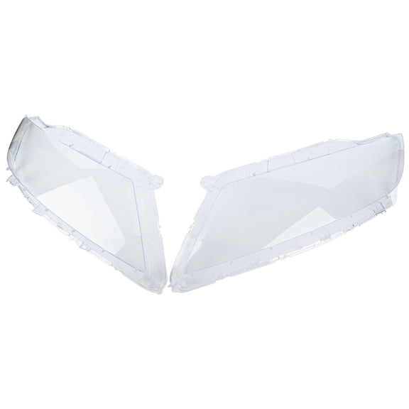 Pair Front Headlight Lens Shell Covers for 2014-2018 Lincoln MKX Replacement Clear Housing