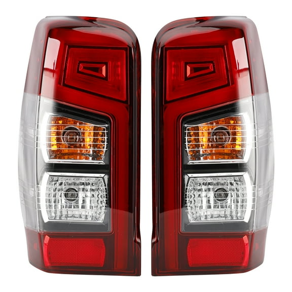 Pair LED Rear Stop Brake Tail Light Lamp For Mitsubishi Triton L200 2019-2023