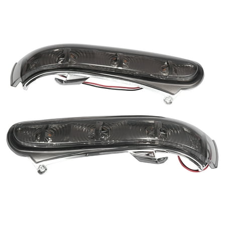 Pair LED Rearview Mirror Turn Signal Light Indicator Lamp for Mercedes-Benz S-Class CL-Class W220 W215