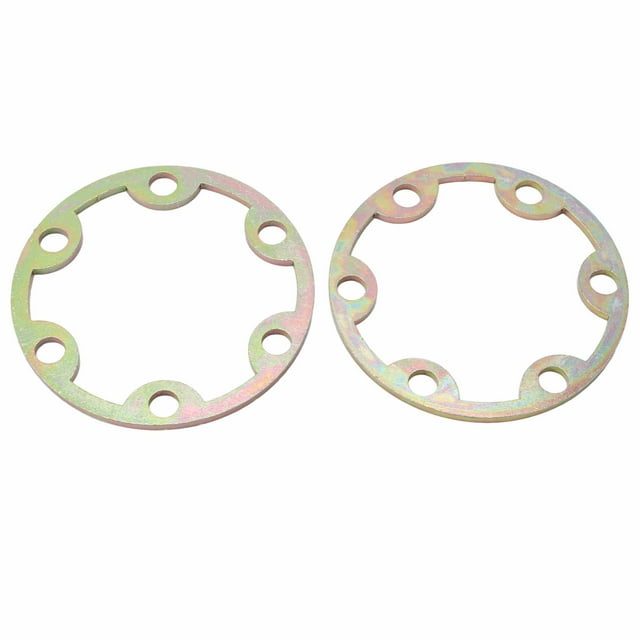 Pair Manual Free Wheel Hub Reinforcing Rings Carbon Steel Replacement