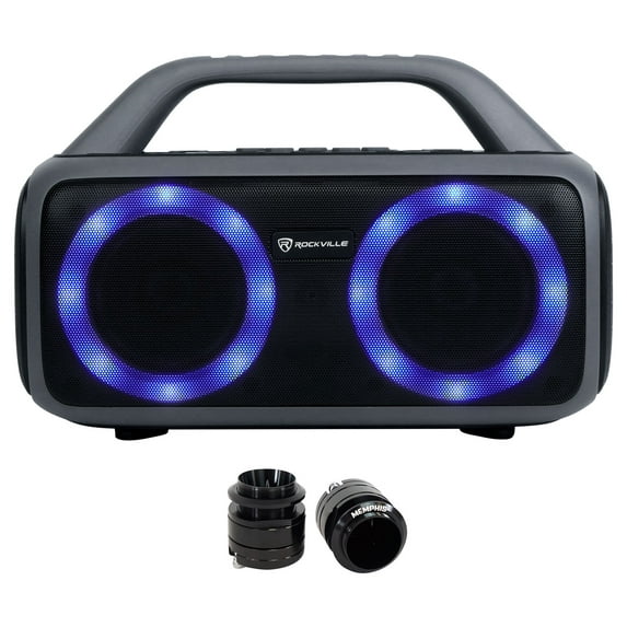 Pair Memphis Audio MJPT25 MOJO Pro 1" 200w Bullet Tweeters + Bluetooth Speaker