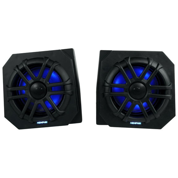 Pair Memphis Audio RNGR65FE 75w Speaker Pods For 2013-17 Polaris Ranger XP900