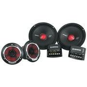 Pair Memphis Audio SRXP62CV2 SRX Pro 6.5 250w Component Car Speakers w/ LED