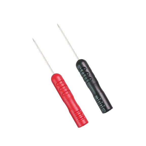 Pair Miniature Circuit Tester Probes Fine Point Tester Needle Upgrades Designs for Automotive Repair & Enthusiasts