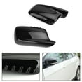 thumbnail image 1 of Pair Mirror Cover Cap Black For BMW E46 E65 E66 745i 750i 51167074236+51167074235, 1 of 10