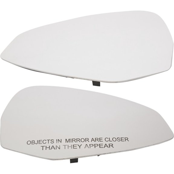 Pair Mirror Glasses Set of 2 Driver & Passenger Side Heated Left Right For Audi