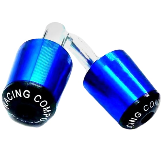Pair Motorcycle Handlebar End Plugs Enhanced Grip Control General High Strength Motorcycle Handlebar Accessories