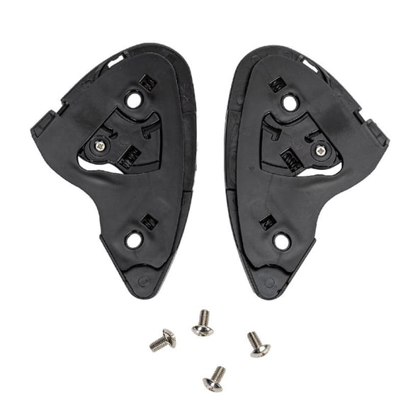 Pair Motorcycle Helmets Visors Gear Base Plate for CWR-1 Replacement Face Visors Base Helmets Accessories