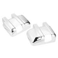 thumbnail image 1 of Pair New Exterior Full Rear View Mirror Housing Door Wing Mirror Covering Cap for Ford F-250 2008-2016 Silver Tone, 1 of 6