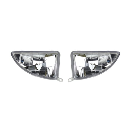 Pair Of Fog Lights Fits Ford Focus High Mid 2003-04 Fo2593177 Ys4Z-15L203-Bb