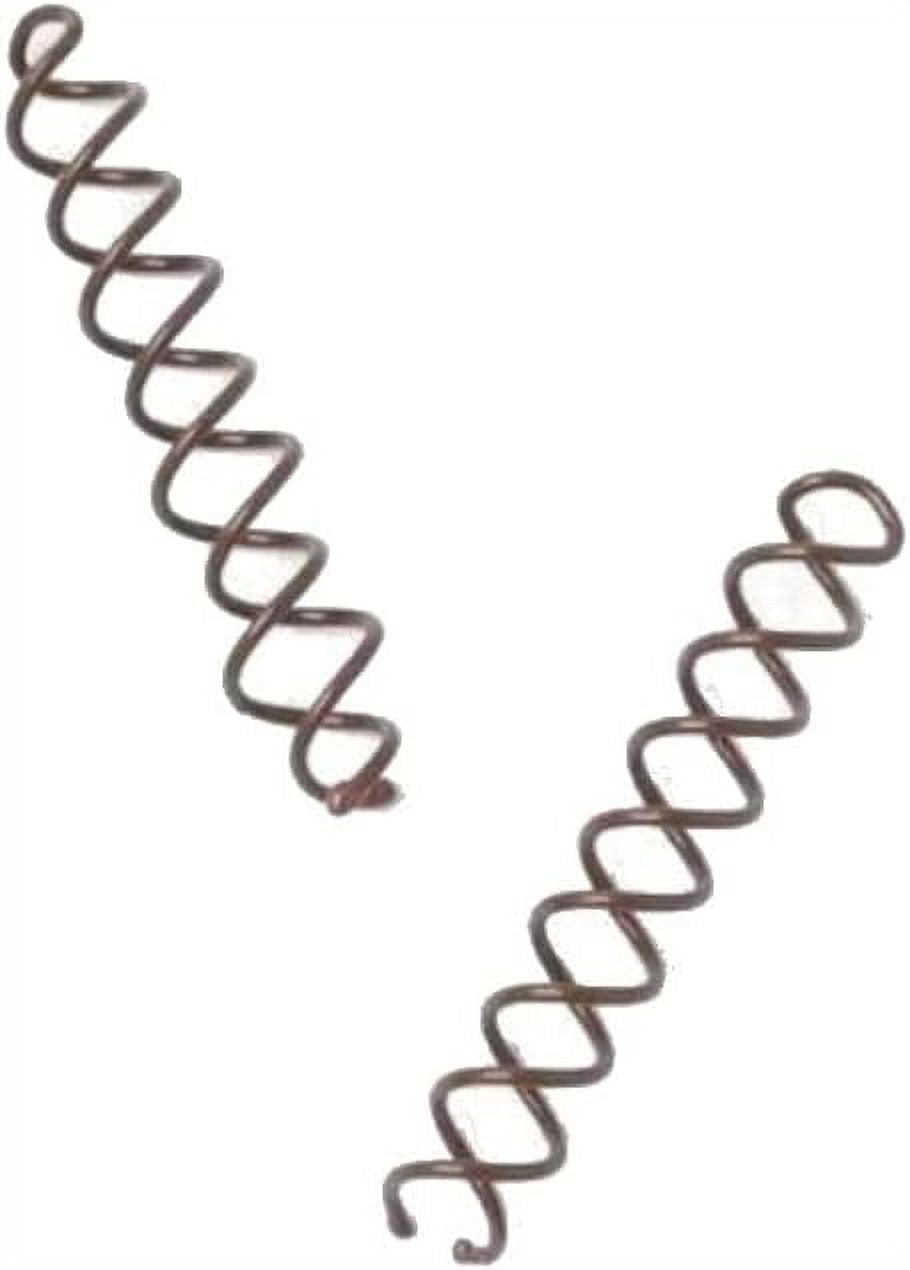 Pair Of Large Spiral Twist In Hair Pins Slides Clip 6cm(Black)