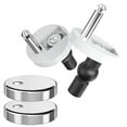 Pair Of Quality Toilet Hinge Fittings Quick Release Hinges Kits