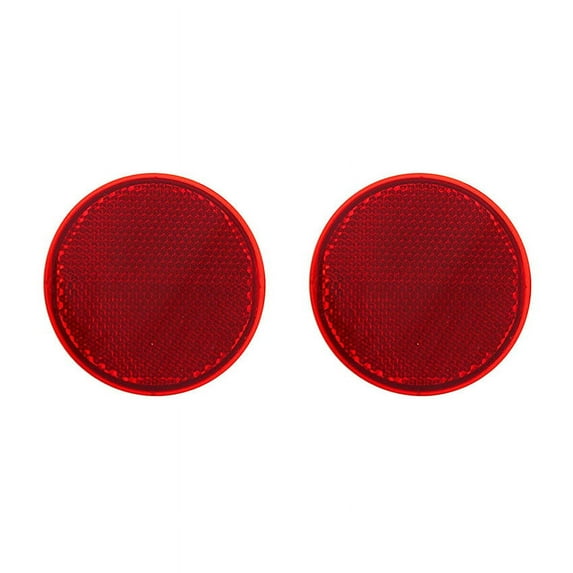 New Pair Of Reflector Lights Compatible With Toyota Corolla Sienna SE 2009 2010 2011 By Part Numbers 8191002040 TO2830104