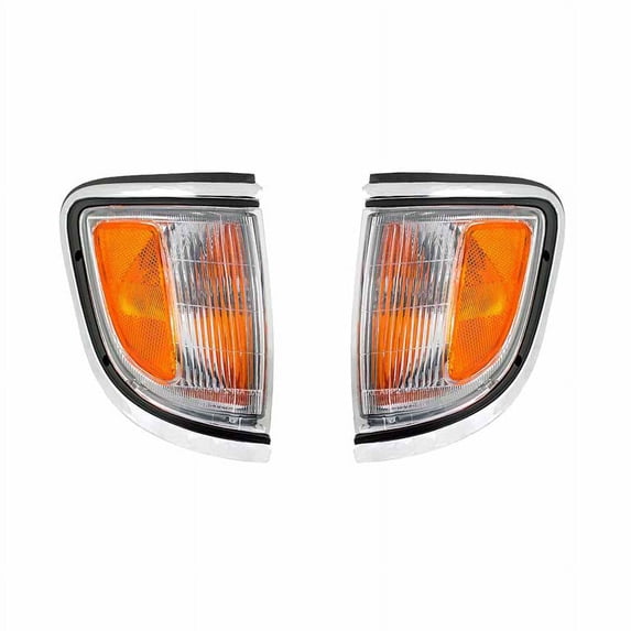 Pair Of Side Marker Lights Fits Toyota Tacoma 1995-96 81610-04020 To2520142