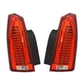 thumbnail image 1 of Pair Of Tail Lights Fits Cadillac CTS Sedan 2008-2013 Gm2800225 Gm2801225, 1 of 2