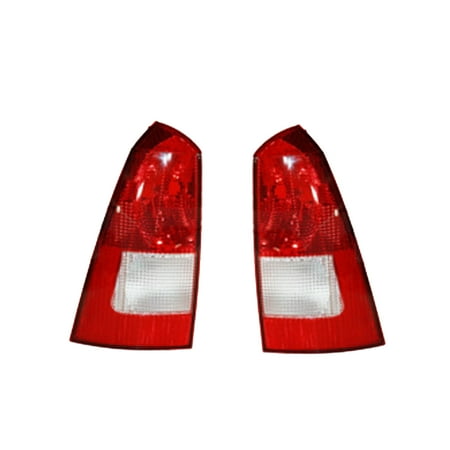 Pair Of Tail Lights Fits Ford Focus 2003-2007 2S4Z 13404 Ca 2S4Z-13405-Ca