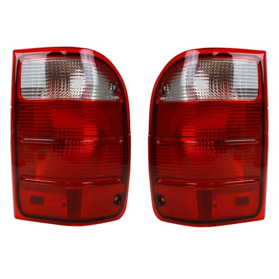 Pair Of Tail Lights Fits Ford Ranger Xlt Xl Fx4 2005 1L5Z13405Ba Fo2800156