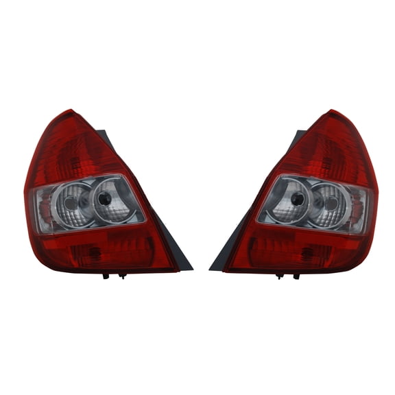 Pair Of Tail Lights Fits Honda 2007-08 Ho2819143 Ho2818143 33551-Sln-A01