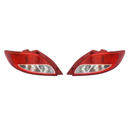 Pair Of Tail Lights Fits Mazda 2 2013 2014 Dr6151150F Dr61-51-160F Dr6151160F