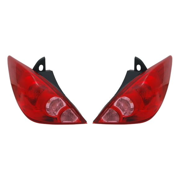 Pair Of Tail Lights Fits Nissan Versa Hatchback 2007-11 Ni2801181 26555-Em30A