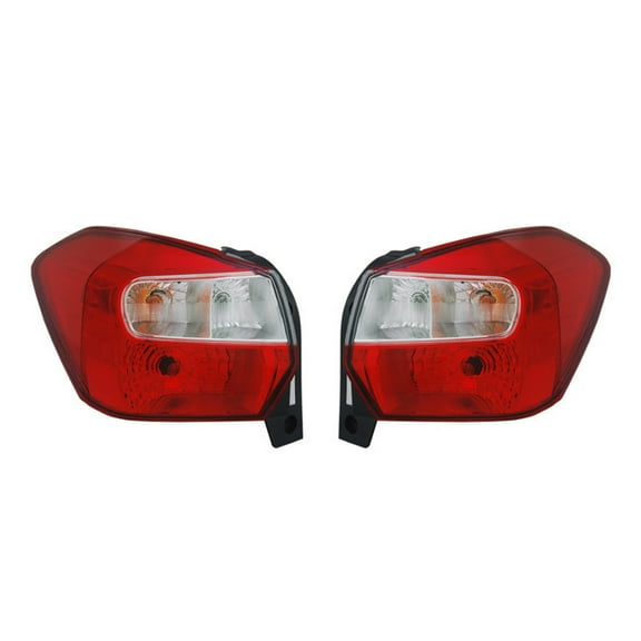 Pair Of Tail Lights Fits Subaru Impreza I Sport Hatchback 2014 84912Fj070