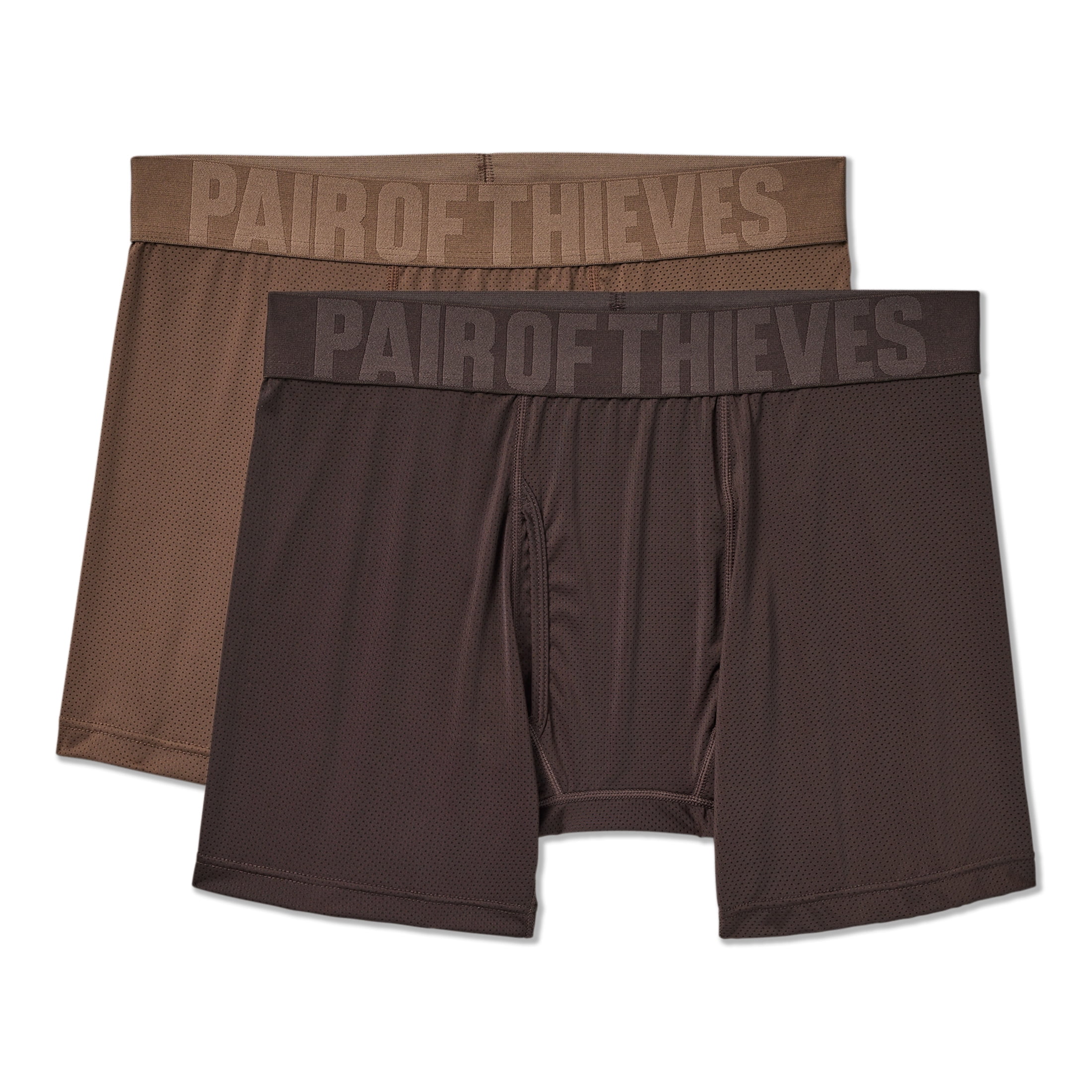 SuperFit Color Story Mesh Brown 2pk XL