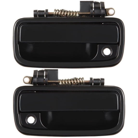 Pair Outside Exterior Black Left & Right For Toyota 1995-2004 Tacoma Door Handle