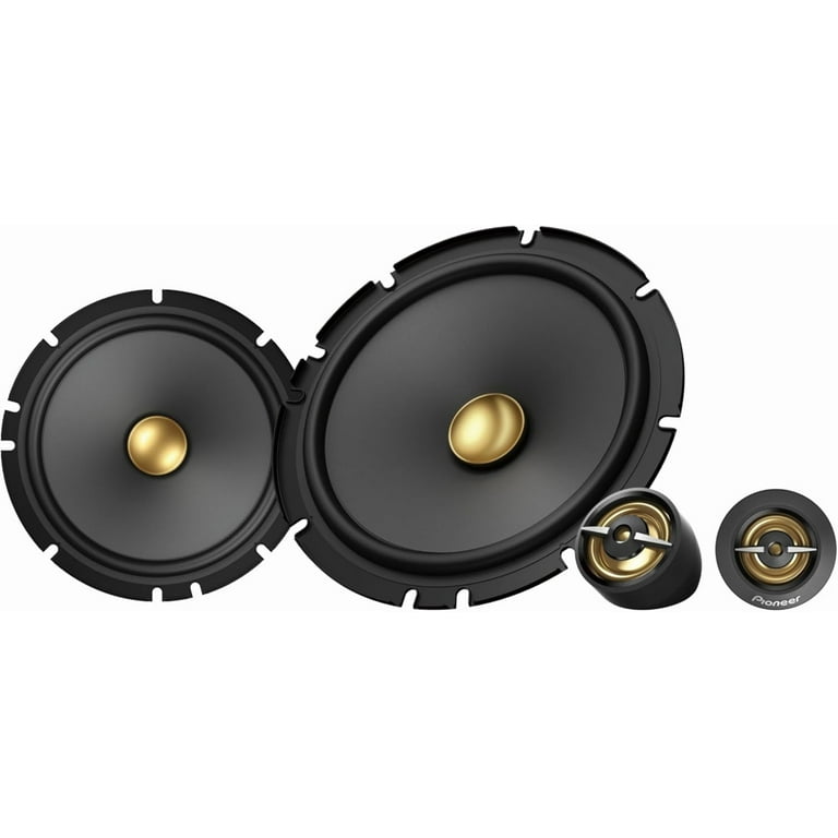 Pair of PIONEER TS-A1601C, 2-Way Component Car Audio Speakers